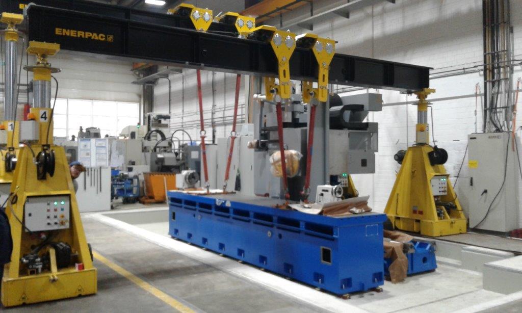 Maschinentransport und Verlagerung bei Klema GmbH