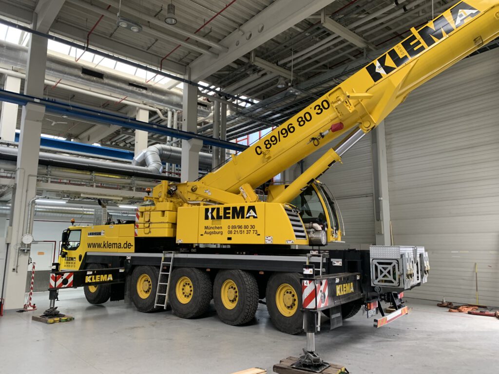 KLEMA GmbH Autokranverleih und Maschinentransporte