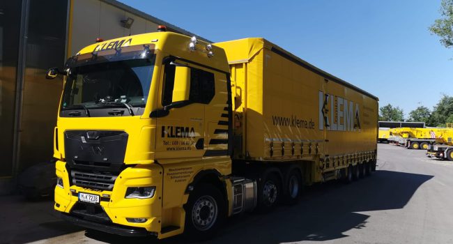 Klema Maschinenumzug LKW