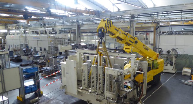 Klema Maschinenumzug